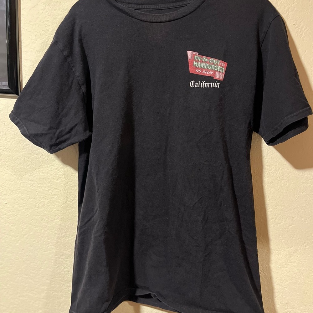In-N-Out Hamburgers Black T-Shirt